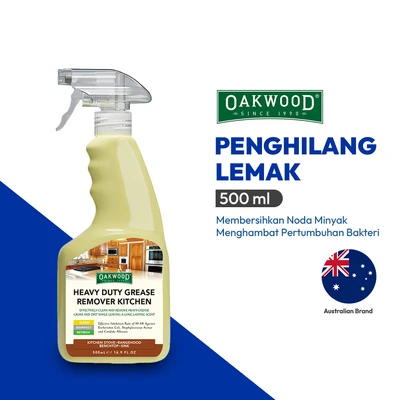 Gambar Oakwood Spray Pembersih Lemak Dapur Heavy Duty 500 ml - Kuning
