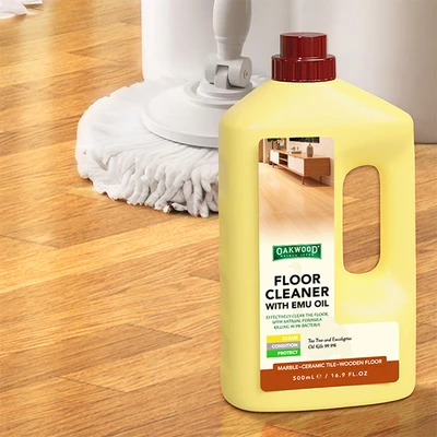 Gambar Oakwood Pembersih Lantai Dengan Emu Oil 500 Ml - Kuning