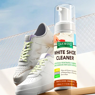 Gambar Oakwood Pembersih Sepatu Putih 150 ml - Kuning