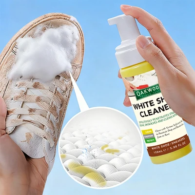 Gambar Oakwood Pembersih Sepatu Putih 150 ml - Kuning