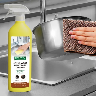 Gambar Oakwood Pembersih Panci Heavy Duty 500 ml - Kuning