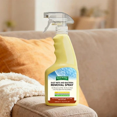 Gambar Oakwood Spray Pembersih Debu Kutu & Bakteri 500 ml - Kuning