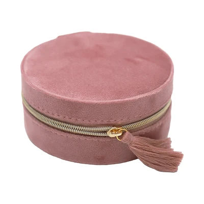 Gambar Informa Emily Kotak Perhiasan Round 10x10x5 cm - Pink