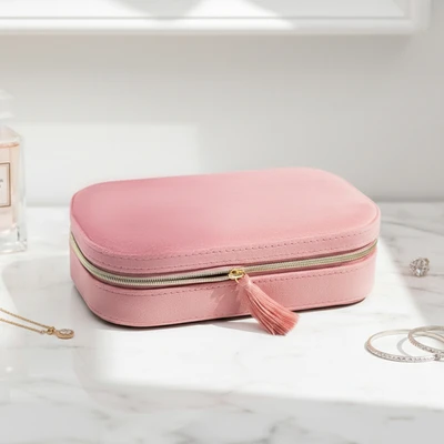 Gambar Informa Emily Kotak Perhiasan Rectangle 18.5x10x5 cm - Pink