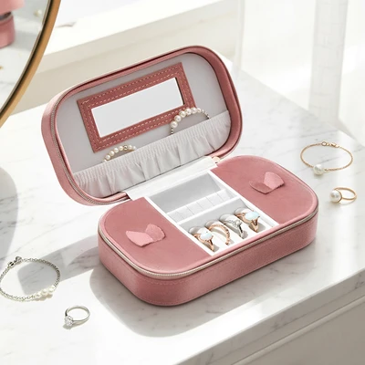 Gambar Informa Emily Kotak Perhiasan Rectangle 18.5x10x5 cm - Pink