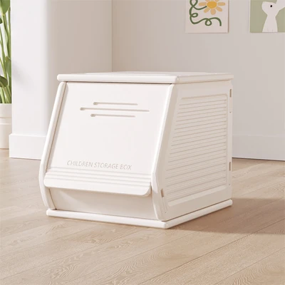 Gambar Stora Kotak Penyimpanan Flat Playbin 30x38x31 cm - Putih