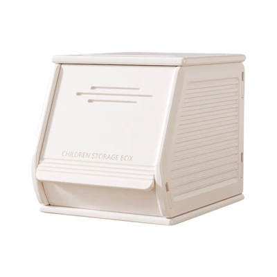 Gambar Stora Kotak Penyimpanan Flat Playbin 30x38x31 cm - Putih