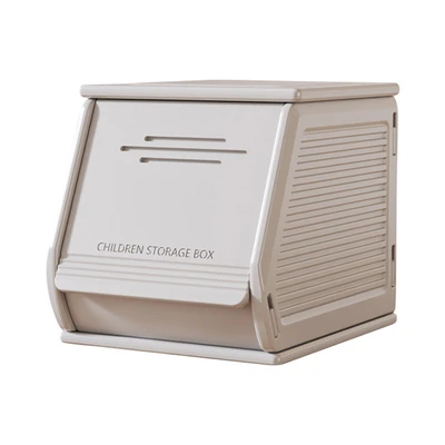 Gambar Stora Kotak Penyimpanan Flat Playbin 30x38x31 cm - Abu-Abu