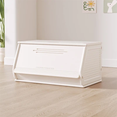 Gambar Stora Kotak Penyimpanan Flat Playbin 60x38x31 cm - Putih