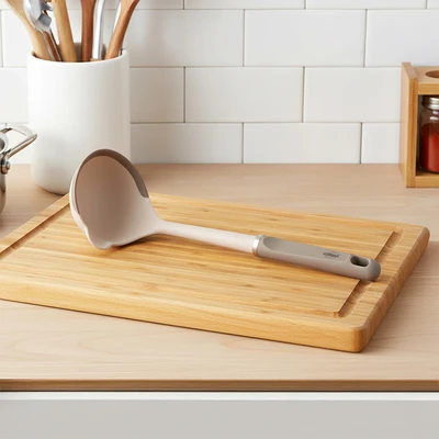 Gambar Culinart Esencia Sendok Sup Silikon - Krem Beige