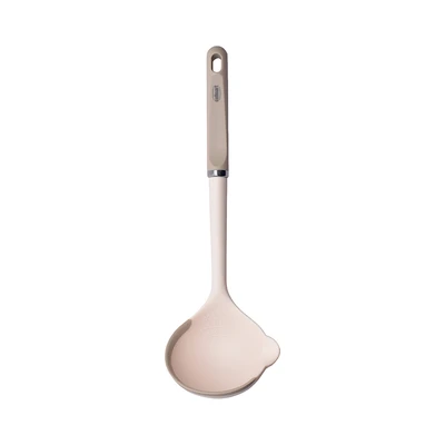 Gambar Culinart Esencia Sendok Sup Silikon - Krem Beige