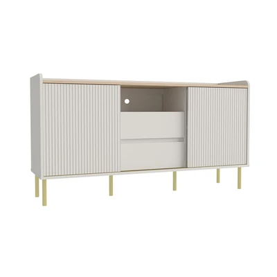 Gambar Informa Kira Rak TV High - Abu-Abu Taupe