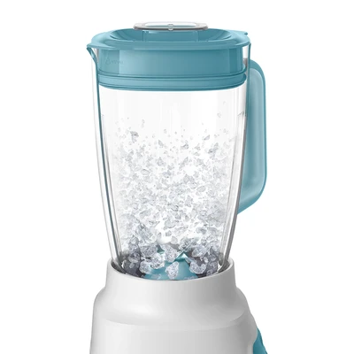 Gambar Philips Blender 2 Liter 350 watt HR2223/60 - Biru Misty Down