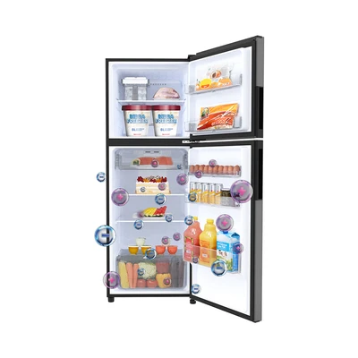Gambar Sharp Kulkas 2 Pintu 306 Liter SJ-386SI-DS - Dark Silver