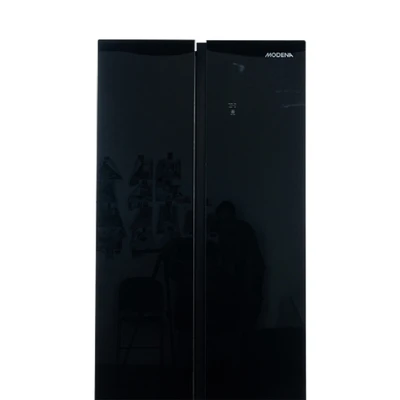 Gambar Modena Kulkas 2 Pintu Side By Side 467 Liter RF4670SABG - Hitam