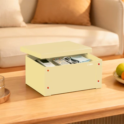Gambar Stora Colora Kotak Penyimpanan 35x25x20 cm - Kuning
