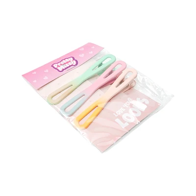 Gambar Pretty Missy Jepit Rambut Ribbon Ombre Set 3 Pcs - Mix