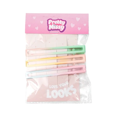 Gambar Pretty Missy Jepit Rambut Gradation Set 3 Pcs - Mix