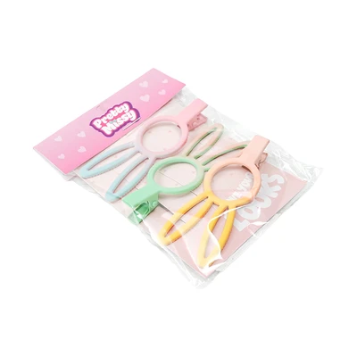 Gambar Pretty Missy Jepit Rambut Rabbit Ombre Set 3 Pcs - Mix