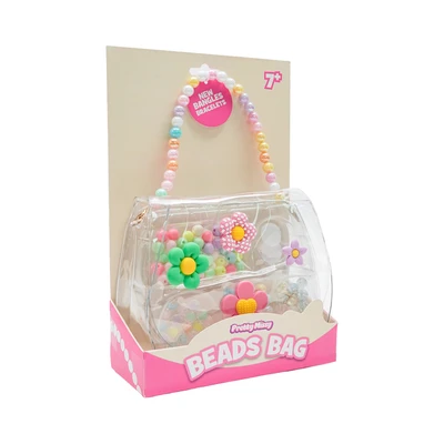 Gambar Pretty Missy Tas Tangan Anak Beads Flower Transparan