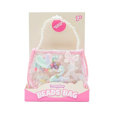 Gambar Pretty Missy Tas Tangan Anak Beads Swan Transparan