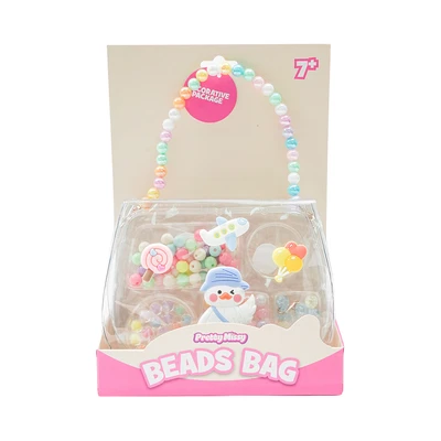 Gambar Pretty Missy Tas Tangan Anak Beads Duck Transparan