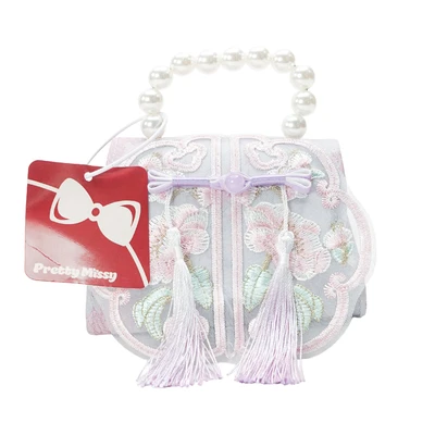 Gambar Pretty Missy Tas Selempang Anak Cheongsam - Ungu