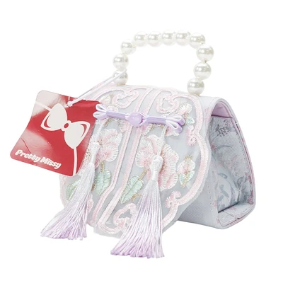 Gambar Pretty Missy Tas Selempang Anak Cheongsam - Ungu