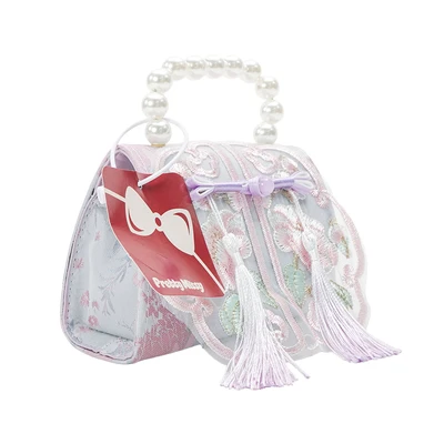 Gambar Pretty Missy Tas Selempang Anak Cheongsam - Ungu