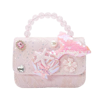 Gambar Pretty Missy Tas Selempang Anak Mermaid Tail - Pink
