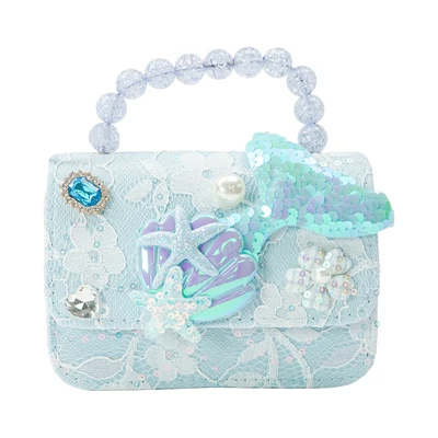 Gambar Pretty Missy Tas Selempang Anak Mermaid Tail - Biru