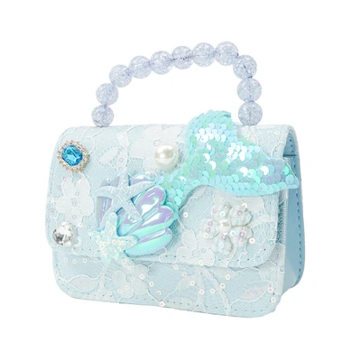 Gambar Pretty Missy Tas Selempang Anak Mermaid Tail - Biru
