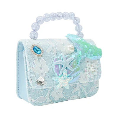 Gambar Pretty Missy Tas Selempang Anak Mermaid Tail - Biru