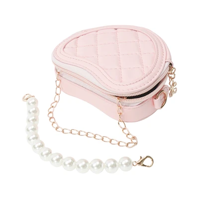 Gambar Pretty Missy Tas Selempang Anak Heart - Pink