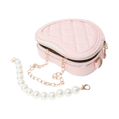 Gambar Pretty Missy Tas Selempang Anak Heart - Pink