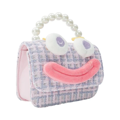 Gambar Pretty Missy Tas Selempang Anak Monster - Ungu