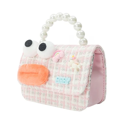 Gambar Pretty Missy Tas Selempang Anak Ugly Face - Pink