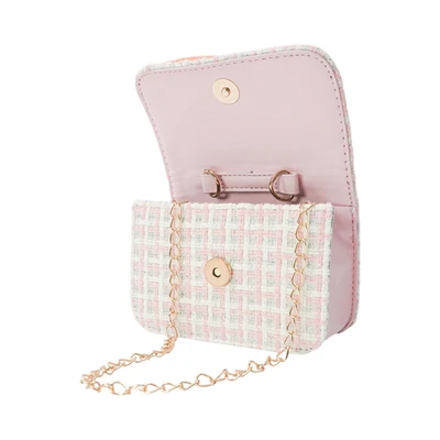 Gambar Pretty Missy Tas Selempang Anak Ugly Face - Pink