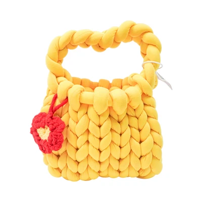 Gambar Pretty Missy Tas Tangan Anak Knit - Kuning