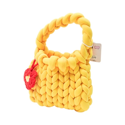 Gambar Pretty Missy Tas Tangan Anak Knit - Kuning