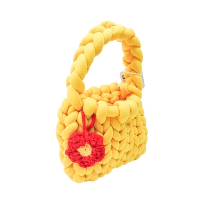 Gambar Pretty Missy Tas Tangan Anak Knit - Kuning