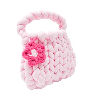 Gambar Pretty Missy Tas Tangan Anak Knit - Pink