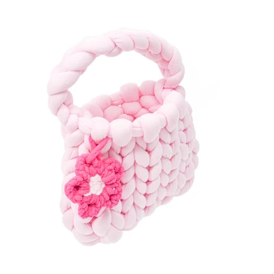 Gambar Pretty Missy Tas Tangan Anak Knit - Pink