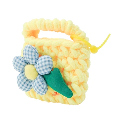 Gambar Pretty Missy Earphone Pouch Flower - Kuning