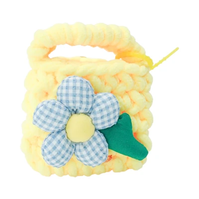 Gambar Pretty Missy Earphone Pouch Flower - Kuning