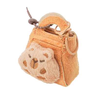 Gambar Pretty Missy Earphone Pouch Capybara - Cokelat