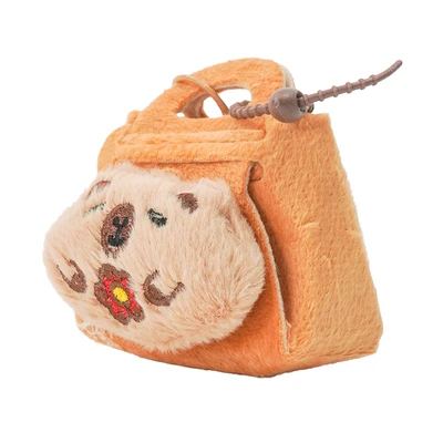 Gambar Pretty Missy Earphone Pouch Capybara Daisy - Cokelat