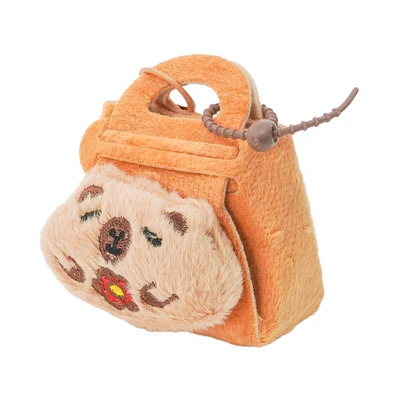 Gambar Pretty Missy Earphone Pouch Capybara Daisy - Cokelat