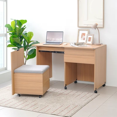 Gambar Informa Lark Meja Kantor - Cokelat Oak