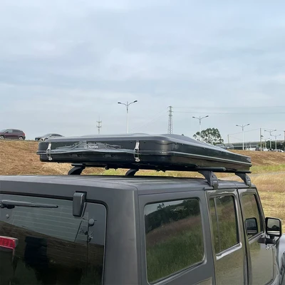 Gambar Montec Tenda Atap Mobil Dengan Matras & Tangga - Hitam
